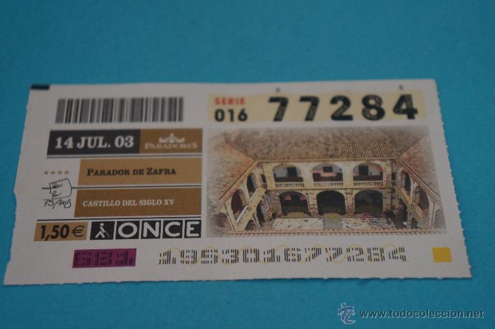 Cupones ONCE: CUP&Oacute;N DE LA ONCE:PARADORES,PARADOR DE ZAFRA