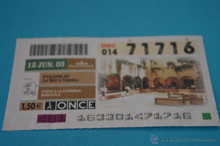 ONCE Coupons: CUP&Oacute;N DE LA ONCE:PARADORES,PARADOR DE LA SEU DE URGELL