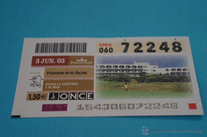 ONCE Coupons: CUP&Oacute;N DE LA ONCE:PARADORES,PARADOR DE DE EL SALER