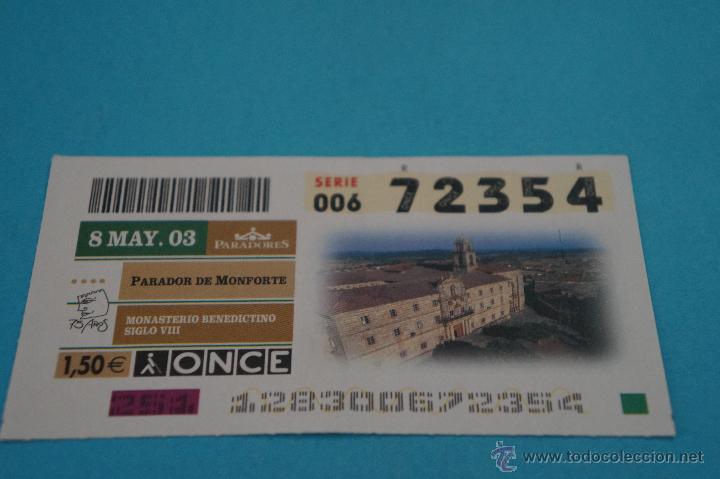 ONCE Coupons: CUP&Oacute;N DE LA ONCE:PARADORES,PARADOR DE MONFORTE