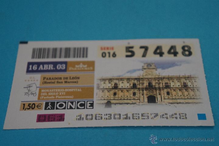 ONCE Coupons: CUP&Oacute;N DE LA ONCE:PARADORES,PARADOR DE LE&Oacute;N