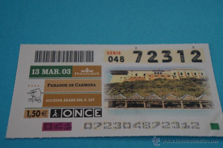 Coupon ONCE: CUP&Oacute;N DE LA ONCE:PARADORES,PARADOR DE CARMONA