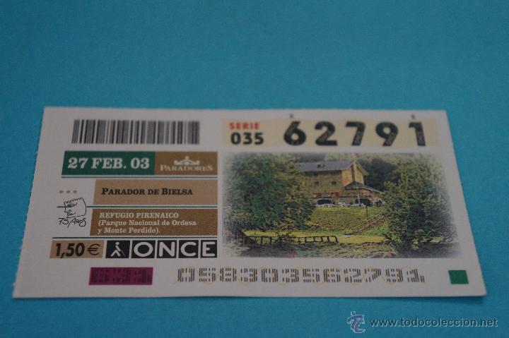 Coupon ONCE: CUP&Oacute;N DE LA ONCE:PARADORES,PARADOR DE BIELSA
