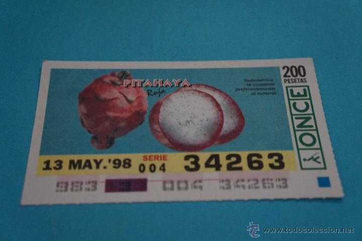 ONCE Coupons: CUP&Oacute;N DE LA ONCE:FRUTAS,PITAHAYA