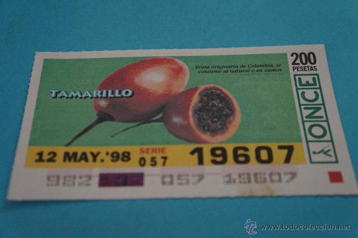 ONCE Coupons: CUP&Oacute;N DE LA ONCE:FRUTAS,TAMARILLO