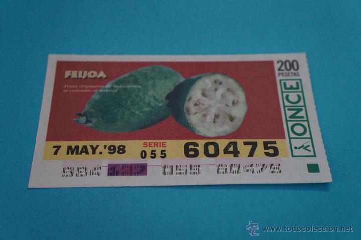 ONCE Coupons: CUP&Oacute;N DE LA ONCE:FRUTAS,FEIJOA