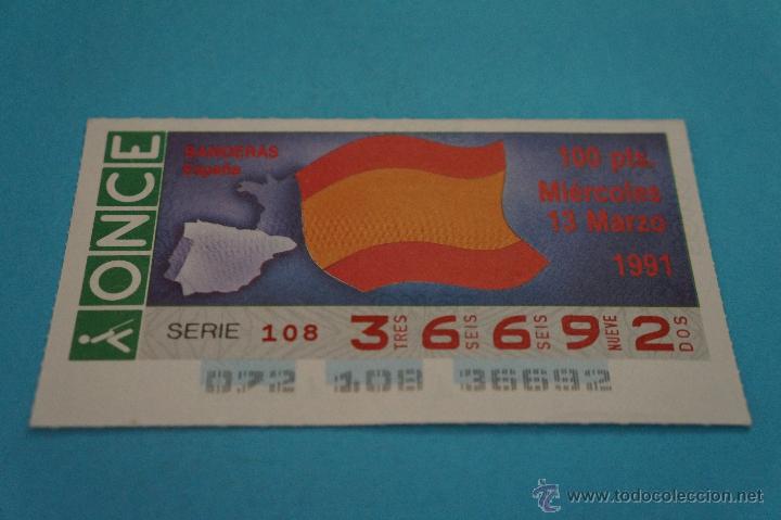 ONCE Coupons: CUP&Oacute;N DE LA ONCE:BANDERAS,ESPA&Ntilde;A