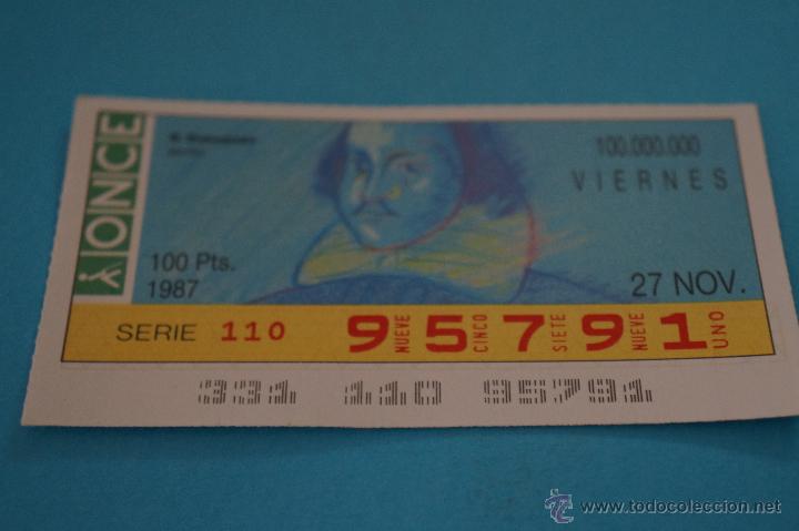 Cupones ONCE: CUP&Oacute;N DE LA ONCE:50 A&Ntilde;OS,W. SHAKESPEARE - Foto 1