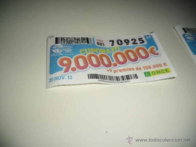 ONCE Coupons: CUPON DE LA ONCE 2013 29 NOV CUPONAZO