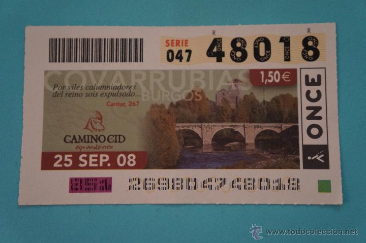 ONCE Coupons: CUP&Oacute;N DE LA ONCE:CAMINO DEL CID,COVARRUBIAS DE BURGOS