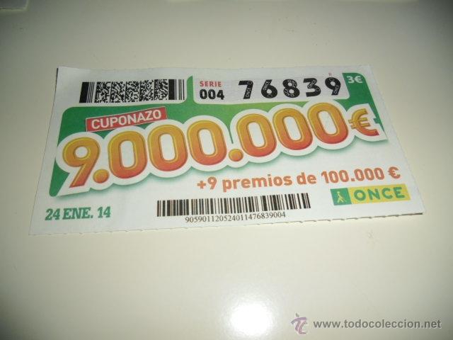 Cupones ONCE: CUPON DE LA ONCE CUPONAZO - Foto 1