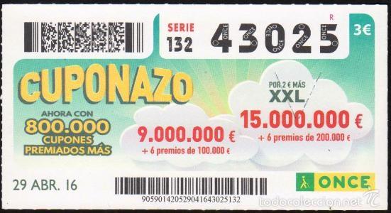 N&ordm; 43025 (29/ABRIL/2016)