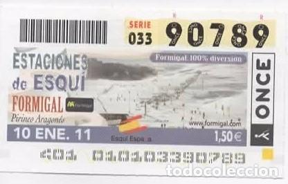 Cupones ONCE: Cup&oacute;n ONCE, estaciones de Esqu&iacute; ( Formigal )