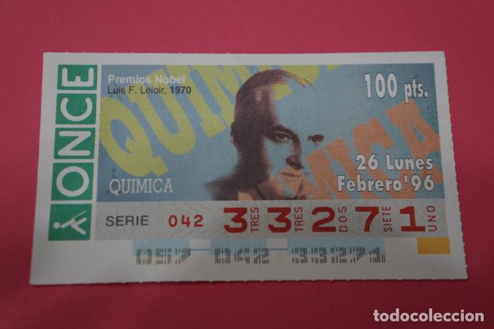 ONCE Coupons: CUP&Oacute;N DE LA ONCE:PREMIO NOBEL DE QUIMICA,LUIS F.LELOIR