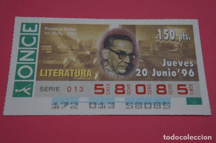 ONCE Coupons: CUP&Oacute;N DE LA ONCE:PREMIO NOBEL DE LITERATURA,IVO ANDRIC