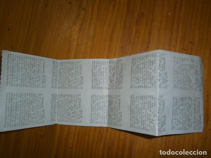 ONCE Coupons: TIRAS DE CUPONES DE LOTERIA