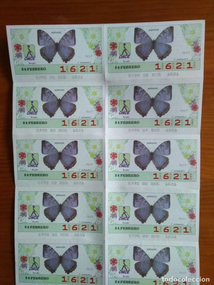 Cupones ONCE: 115 CUPONES ONCE FEBRERO 1987 - Foto 4