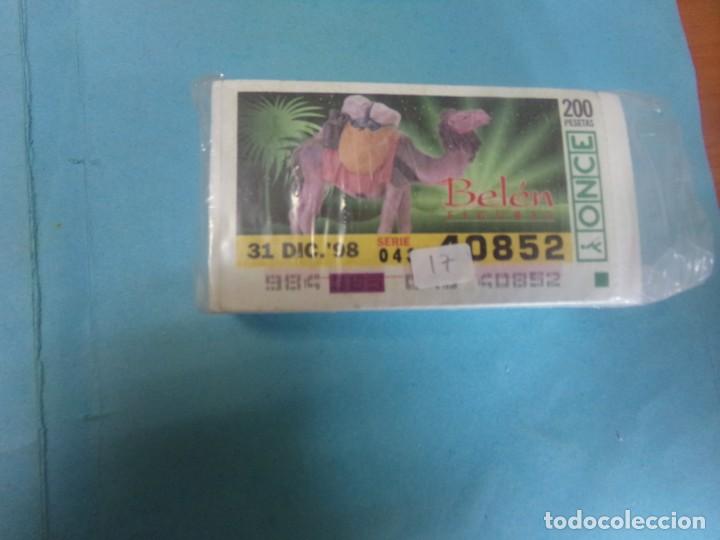 Cupones ONCE: cupon once 1998, a&ntilde;o completo - Foto 1