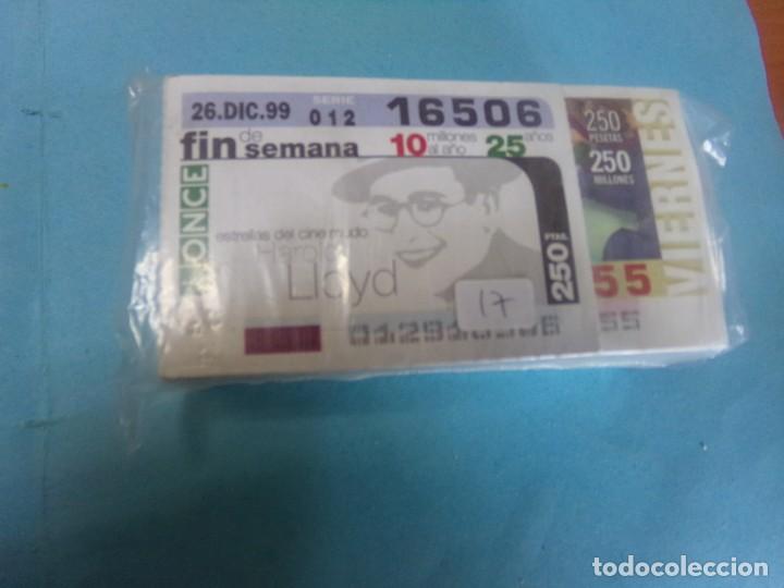 Cupones ONCE: cupon once 1999, a&ntilde;o completo - Foto 1