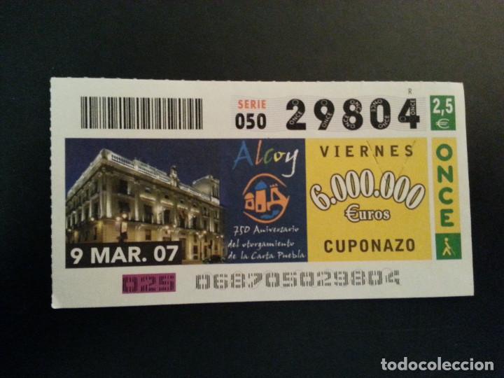 Billets ONCE: CUPON ONCE. 09/03/07