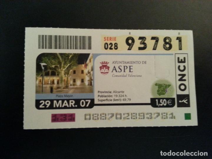 Coupon ONCE: CUPON ONCE. 29/03/07