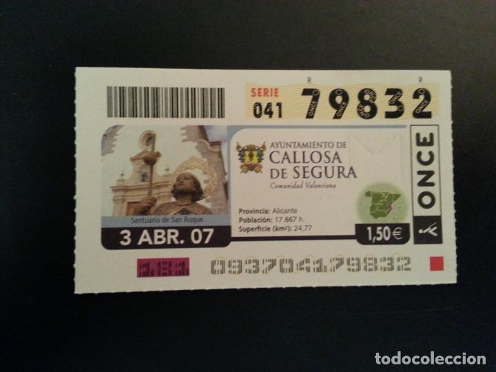 Billets ONCE: CUPON ONCE. 03/04/07