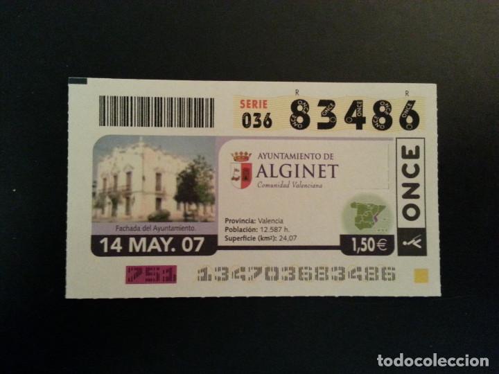 Billets ONCE: CUPON ONCE. 14/05/07