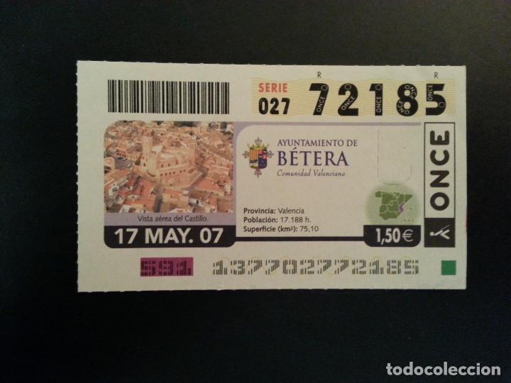Coupon ONCE: CUPON ONCE. 17/05/07