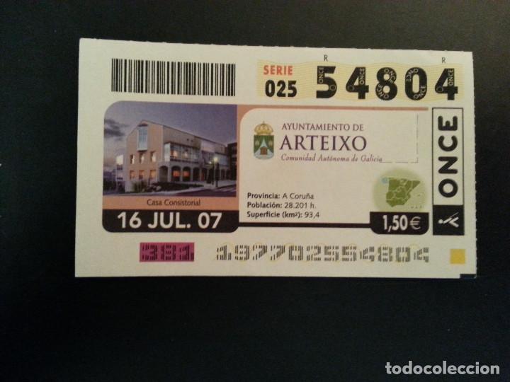 Billets ONCE: CUPON ONCE. 16/07/07