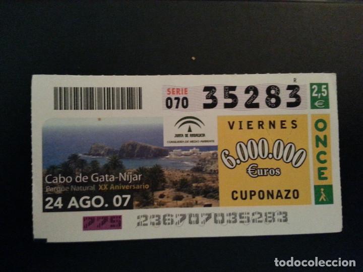 Billets ONCE: CUPON ONCE. 24/08/07