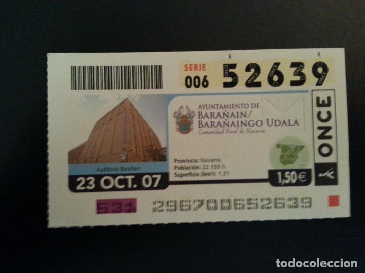 Coupon ONCE: CUPON ONCE. 23/10/07