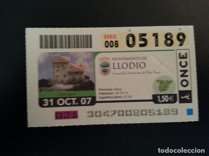 Coupon ONCE: CUPON ONCE. 31/10/07