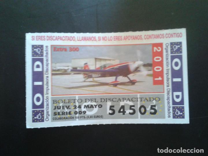 Coupon ONCE: CUPON OID (ORGANIZACI&Oacute;N IMPULSORA DISCAPACITADOS). 24/05/2001