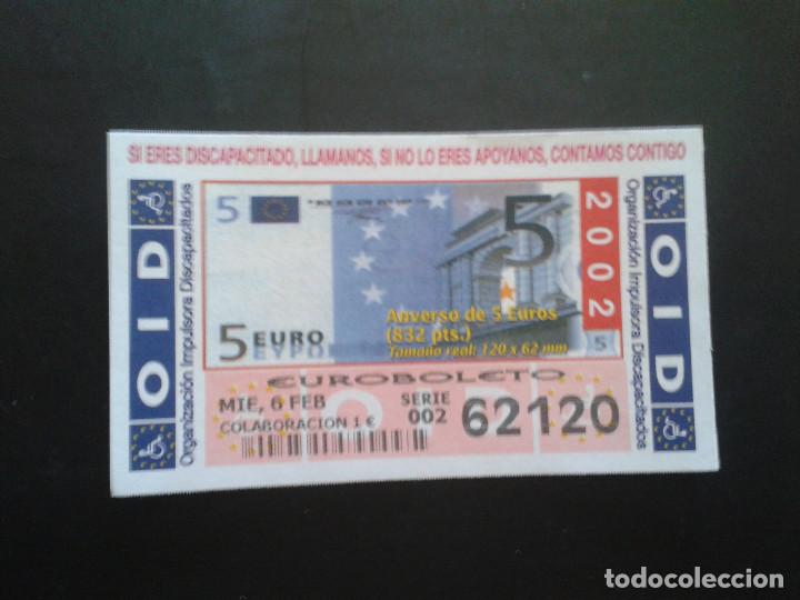 ONCE Coupons: CUPON OID (ORGANIZACI&Oacute;N IMPULSORA DISCAPACITADOS). 06/02/2002