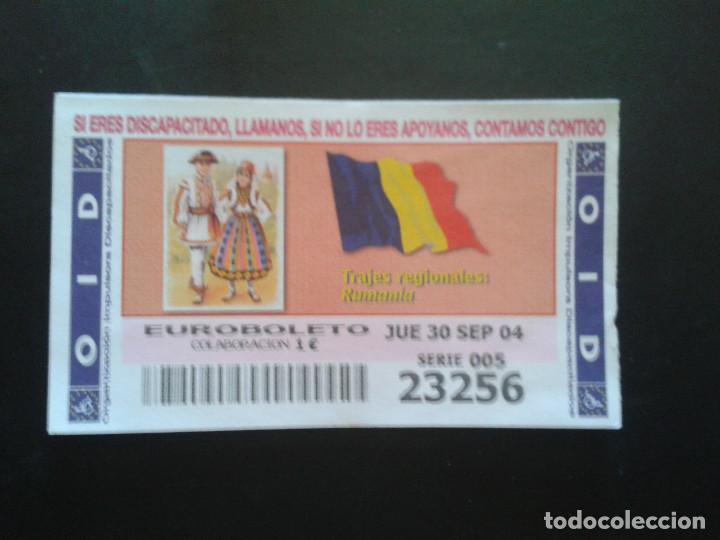 Coupon ONCE: CUPON OID (ORGANIZACI&Oacute;N IMPULSORA DISCAPACITADOS). 30/09/2004