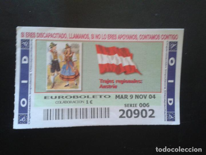 ONCE Coupons: CUPON OID (ORGANIZACI&Oacute;N IMPULSORA DISCAPACITADOS). 09/11/2004