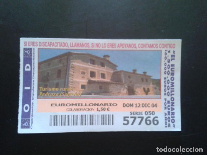 ONCE Coupons: CUPON OID (ORGANIZACI&Oacute;N IMPULSORA DISCAPACITADOS). 12/12/2004