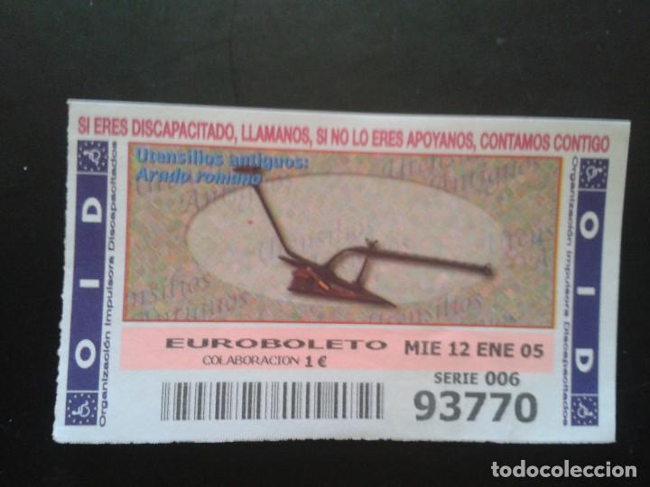 ONCE Coupons: CUPON OID (ORGANIZACI&Oacute;N IMPULSORA DISCAPACITADOS). 12/01/2005