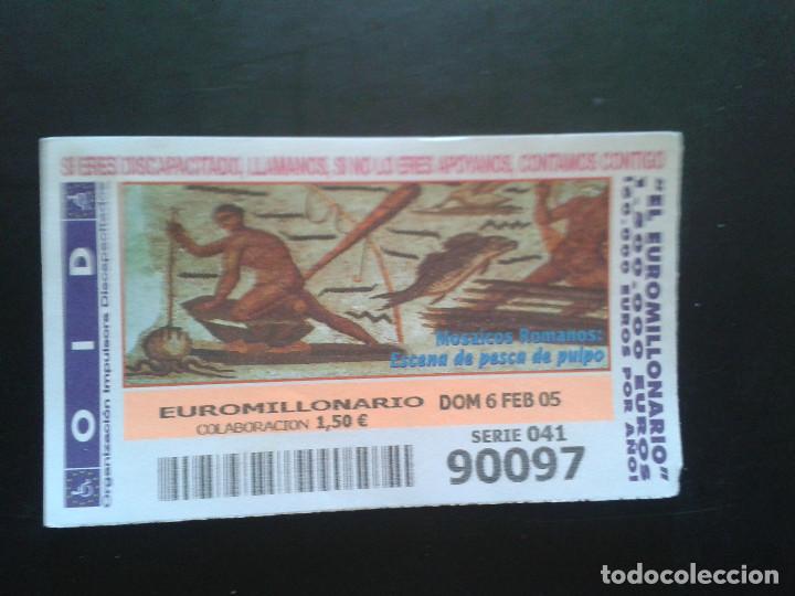 ONCE Coupons: CUPON OID (ORGANIZACI&Oacute;N IMPULSORA DISCAPACITADOS). 06/02/2005