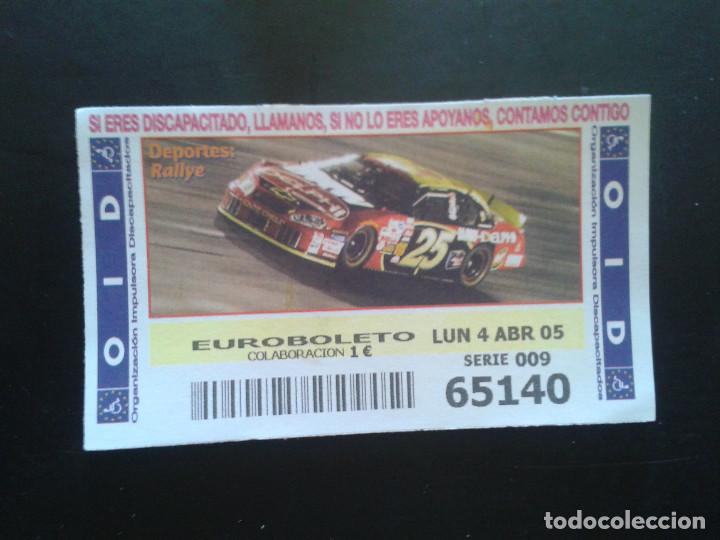 ONCE Coupons: CUPON OID (ORGANIZACI&Oacute;N IMPULSORA DISCAPACITADOS). 04/04/2005