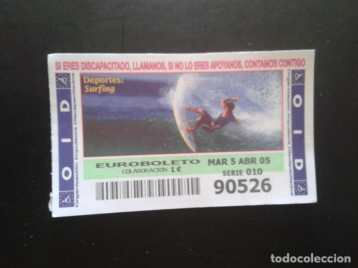 ONCE Coupons: CUPON OID (ORGANIZACI&Oacute;N IMPULSORA DISCAPACITADOS). 05/04/2005