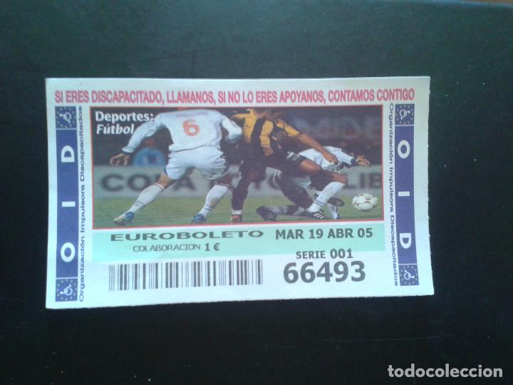 ONCE Coupons: CUPON OID (ORGANIZACI&Oacute;N IMPULSORA DISCAPACITADOS). 19/04/2005