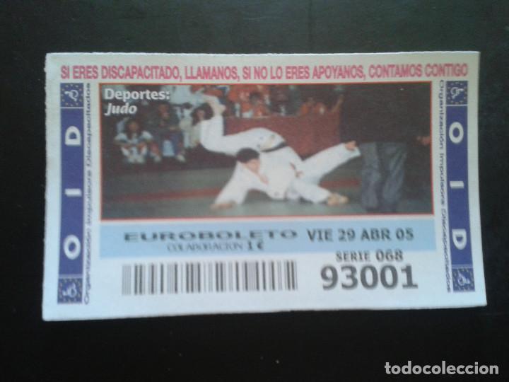 ONCE Coupons: CUPON OID (ORGANIZACI&Oacute;N IMPULSORA DISCAPACITADOS). 29/04/2005