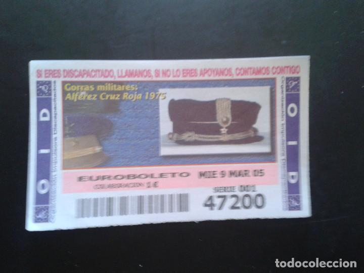 Coupon ONCE: CUPON OID (ORGANIZACI&Oacute;N IMPULSORA DISCAPACITADOS). 09/03/2005