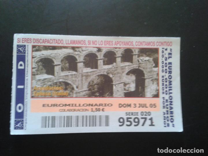 ONCE Coupons: CUPON OID (ORGANIZACI&Oacute;N IMPULSORA DISCAPACITADOS). 03/07/2005