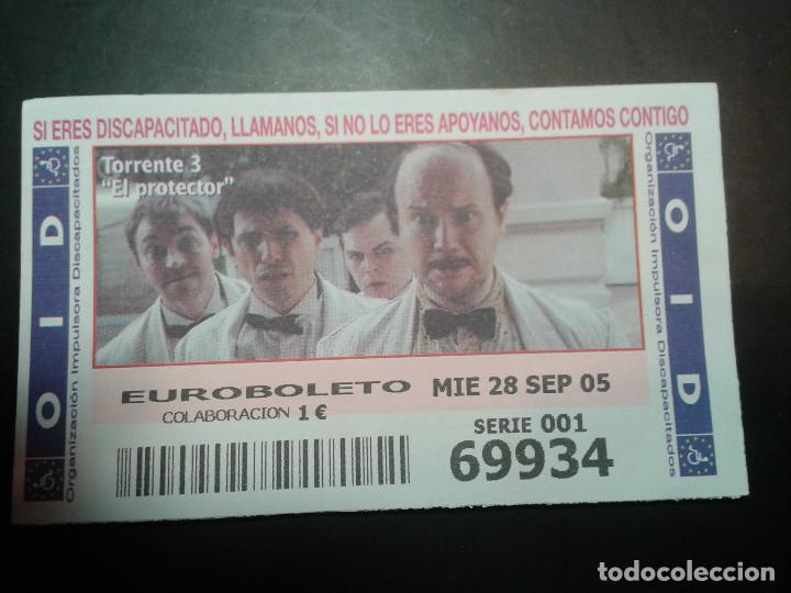 Coupon ONCE: CUPON OID (ORGANIZACI&Oacute;N IMPULSORA DISCAPACITADOS). 28/09/2005