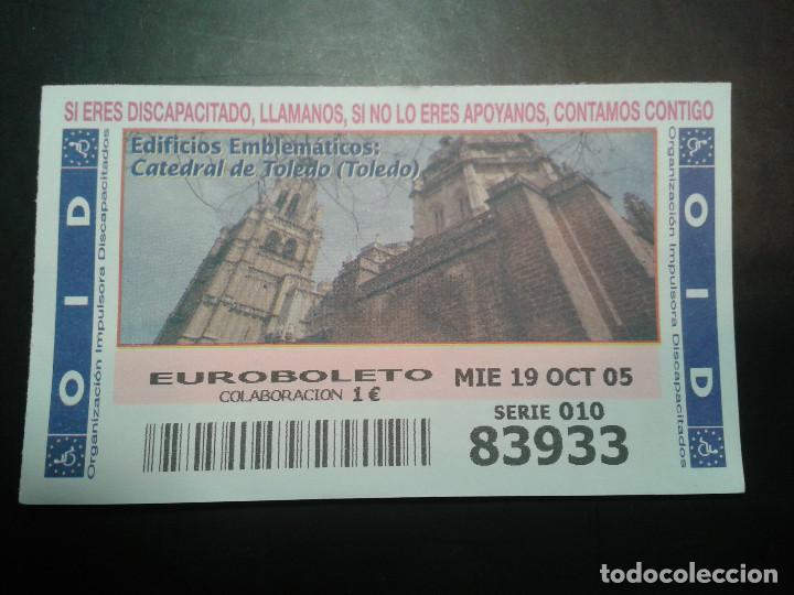 ONCE Coupons: CUPON OID (ORGANIZACI&Oacute;N IMPULSORA DISCAPACITADOS). 19/10/2005