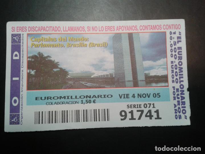 ONCE Coupons: CUPON OID (ORGANIZACI&Oacute;N IMPULSORA DISCAPACITADOS). 04/11/2005