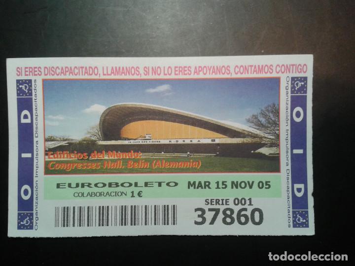 ONCE Coupons: CUPON OID (ORGANIZACI&Oacute;N IMPULSORA DISCAPACITADOS). 15/11/2005