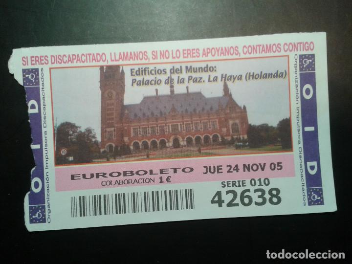 ONCE Coupons: CUPON OID (ORGANIZACI&Oacute;N IMPULSORA DISCAPACITADOS). 24/11/2005